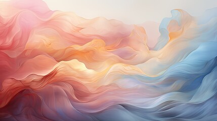 Canvas Print - Abstract swirling colors