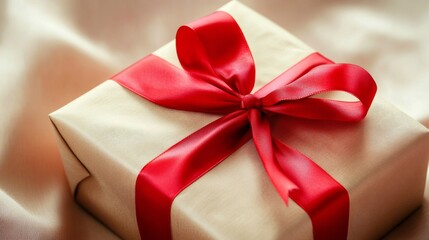 gift box with ribbon