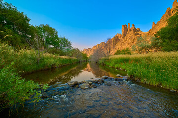 Succor Creek at Succor Creek State Natural Area, Oregon.