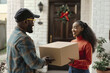 © MASstock - Deliveryman delivered package to your home