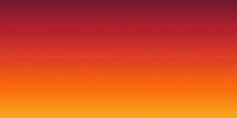 Wall Mural - pixel art gradient dithering background, 8 bit retro video game style, pixel pattern, mosaic texture