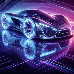 Wall Mural - The Quantum Drive Experience