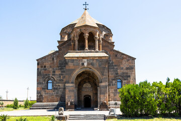 Canvas Print - front view of Saint Hripsime Church in Armenia