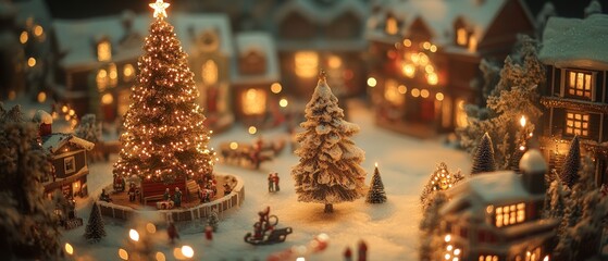 Wall Mural - merry christmas and happy new year bright colorful composition. xmas background with festive decorat