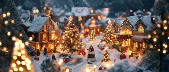 Wall Mural - merry christmas and happy new year bright colorful composition. xmas background with festive decorat