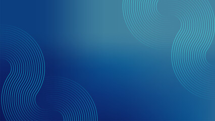 Futuristic Geometric background blue abstract. Vector editable