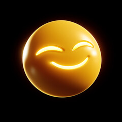 3d smiley icon