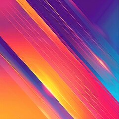 Wall Mural - Bright Colors, Gradient Background Graphic