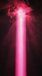© labirint - Vertical pink light beam with swirling smoke