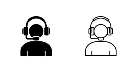 Wall Mural - Helpline Vector Icon