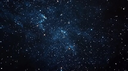 Wall Mural - A star-filled sky showcasing the vast expanse of space, with countless stars scattered across the cosmos.