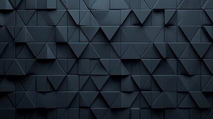 High Tech, dark background, with a diamond shape block structure