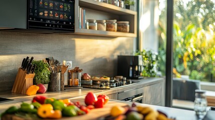 AI-enhanced voice-activated smart kitchens providing recipe suggestions and cooking help: AI-driven appliances that guide users through cooking meals based on the ingredients they have.