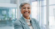 © peopleimages.com - Happy, business and portrait of mature woman with company pride, confidence and smile. Entrepreneur, professional consultant and face of person in corporate office for career, job and management