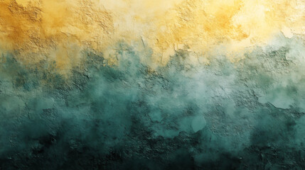 Wall Mural - Grainy Gradient Background in Gray, Beige, Yellow, and Green Tones