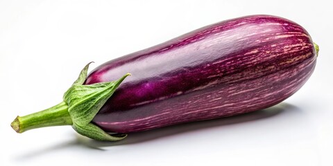 eggplants isolated on white background