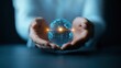 © nunoi - Diverse hands reaching out to a glowing Earth made of digital knowledge, symbolizing education as the key to global change, global awareness, learning for change