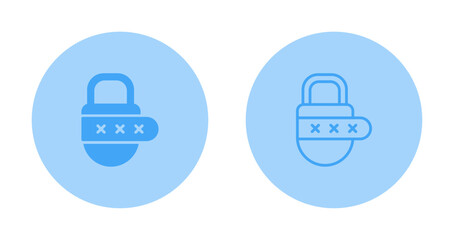 Sticker - Smart Lock Vector Icon