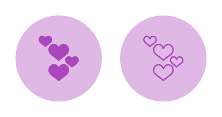 Sticker - Love Vector Icon