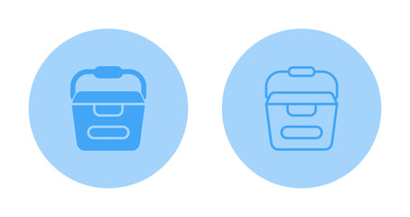 Poster - Portable water container Vector Icon