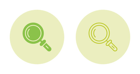 Sticker - Magnifying Glass Vector Icon