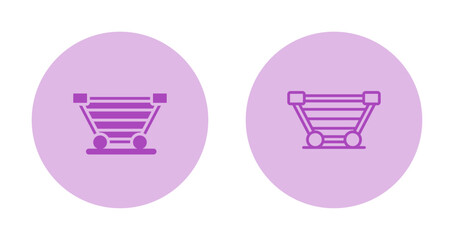 Sticker - Cart Vector Icon