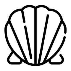 Sticker - seashell