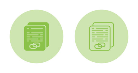 Sticker - Document File Vector Icon