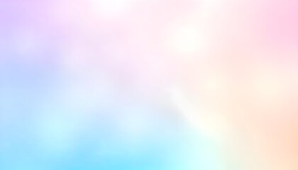 Blurred gradient background with soft pastel color. Soft, blurred background with pink-to-blue gradient.