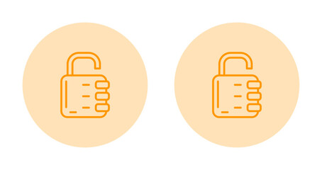 Sticker - Padlock Vector Icon