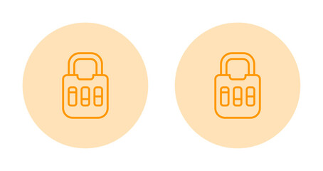 Sticker - Padlock Vector Icon