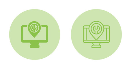 Poster - Computer Vector Icon