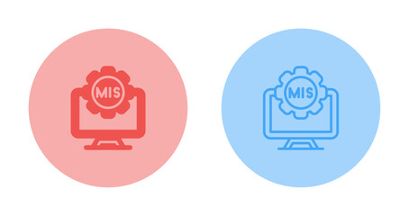 Sticker - Management Service Vector Icon