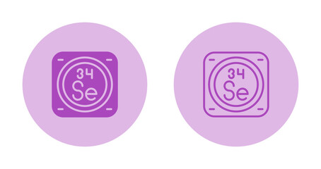 Poster - Chemical Element Vector Icon