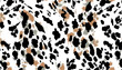 © LOVE VECTOR - Trendy stylish wild leopard, seamless vector leopard pattern, animal print background for fabric, textile, design, advertising banner, cheetah leopard wild fur skin wallpaper abstract camouflage.