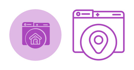 Sticker - Location Vector Icon