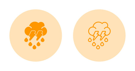 Wall Mural - Cloud Vector Icon