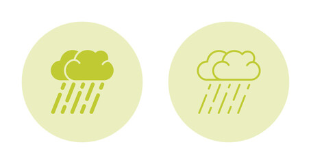 Sticker - Clouds Vector Icon