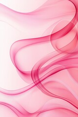 Wall Mural - Abstract Pink Swirls Background