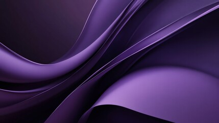 Wall Mural - Abstract purple wave patterns, modern design