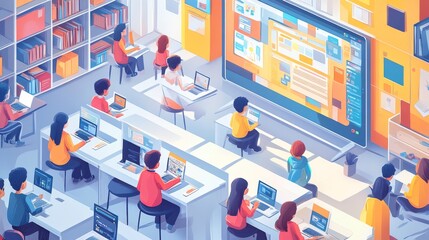 AI-powered interactive online education platforms that adapt to learning styles: Virtual classrooms where AI adjusts lessons and challenges based on each student's learning progress.