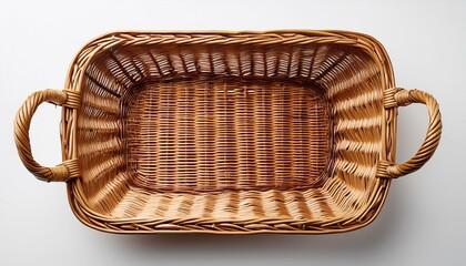 basket on a white background