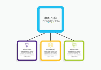 Infographic template business concept with options. business concept for content, presentation, diagram