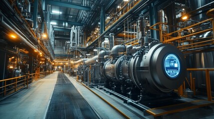 AI-powered predictive maintenance systems for large-scale industrial plants: AI monitoring machinery to preemptively repair or replace components before failures occur.