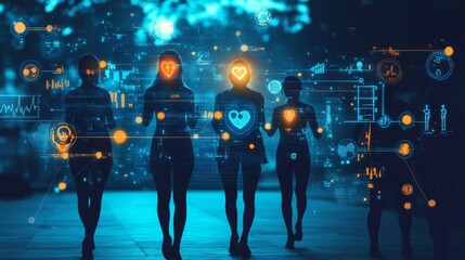 AI-driven virtual health assistants offering personalized diet and fitness plans: Apps providing users with tailored health programs based on biometrics and personal goals.