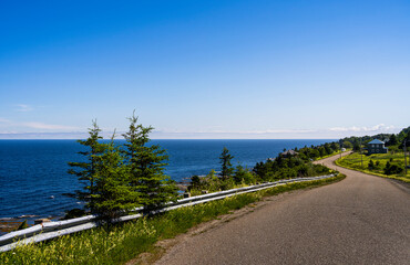 Sticker - Gaspé Peninsula Scenery along road 132