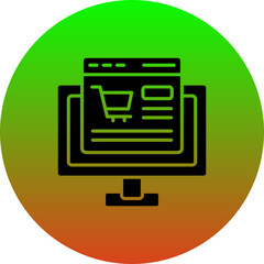 Sticker - Ecommerce Icon