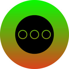 Poster - Ellipsis Icon