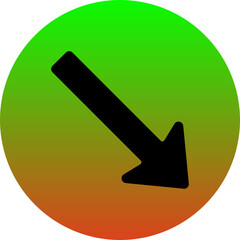 Sticker - Down Right Icon