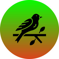 Sticker - Bird Icon